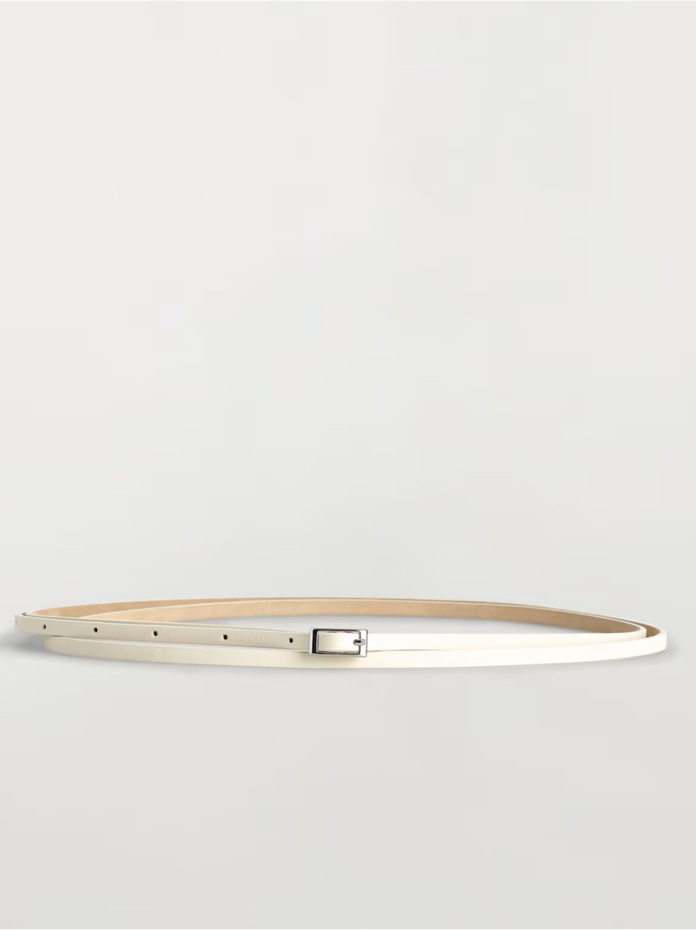 NWT (size M/L) COS SKINNY DOUBLE-WRAP LEATHER BELT